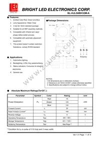 BL-HJLG6BH32M-A Datasheet Cover