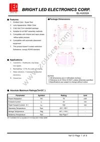 BL-HJX32A Datasheet Cover