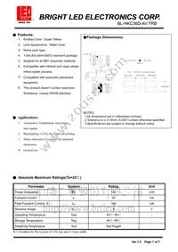 BL-HKC36D-AV-TRB Datasheet Cover