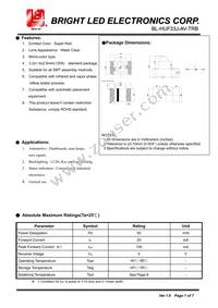 BL-HUF33J-AV-TRB Datasheet Cover