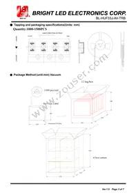 BL-HUF33J-AV-TRB Datasheet Page 3