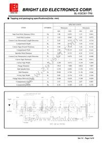 BL-XGE361-TR8 Datasheet Page 3