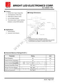 BL-XUB361-TR9 Datasheet Cover