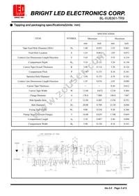 BL-XUB361-TR9 Datasheet Page 3