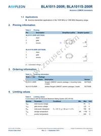 BLA1011S-200R Datasheet Page 2