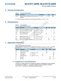 BLA1011S-200R Datasheet Page 3