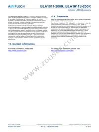 BLA1011S-200R Datasheet Page 12