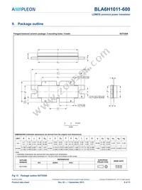 BLA6H1011-600 Datasheet Page 9