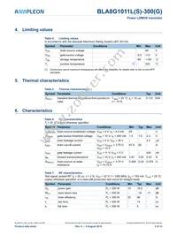 BLA8G1011LS-300U Datasheet Page 3