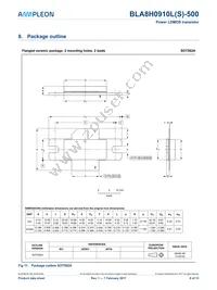 BLA8H0910L-500U Datasheet Page 8