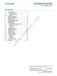 BLA8H0910L-500U Datasheet Page 13