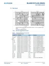 BLA9G1011LS-300GU Datasheet Page 5