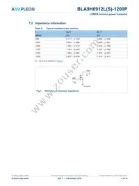 BLA9H0912L-1200PU Datasheet Page 4