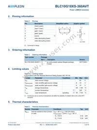 BLC10G18XS-360AVTY Datasheet Page 2