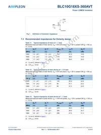 BLC10G18XS-360AVTY Datasheet Page 5