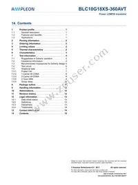 BLC10G18XS-360AVTY Datasheet Page 15