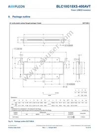 BLC10G18XS-400AVTZ Datasheet Page 12