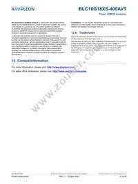 BLC10G18XS-400AVTZ Datasheet Page 15