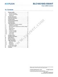 BLC10G18XS-550AVTY Datasheet Page 16