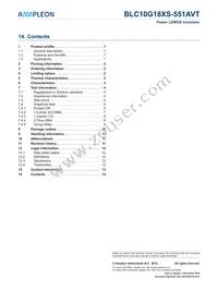 BLC10G18XS-551AVTZ Datasheet Page 14