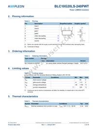 BLC10G20LS-240PWTY Datasheet Page 2