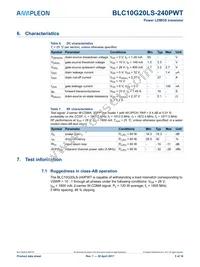 BLC10G20LS-240PWTY Datasheet Page 3