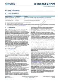 BLC10G20LS-240PWTY Datasheet Page 14