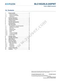 BLC10G20LS-240PWTY Datasheet Page 16