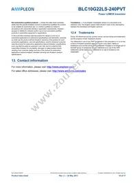 BLC10G22LS-240PVTY Datasheet Page 16