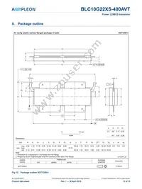 BLC10G22XS-400AVTY Datasheet Page 12