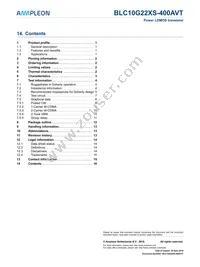 BLC10G22XS-400AVTY Datasheet Page 16