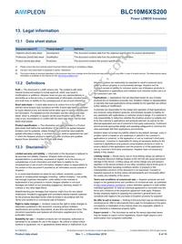 BLC10M6XS200Y Datasheet Page 8