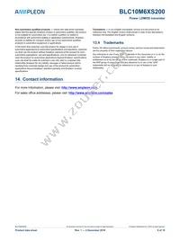 BLC10M6XS200Y Datasheet Page 9