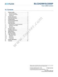 BLC2425M10LS500PZ Datasheet Page 10