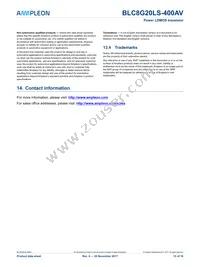 BLC8G20LS-400AVZ Datasheet Page 15