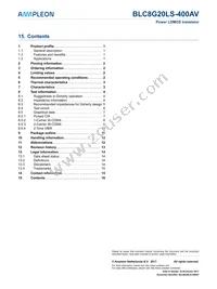 BLC8G20LS-400AVZ Datasheet Page 16