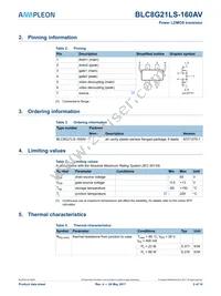 BLC8G21LS-160AVZ Datasheet Page 2