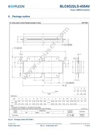 BLC8G22LS-450AVZ Datasheet Page 11
