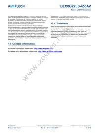 BLC8G22LS-450AVZ Datasheet Page 15