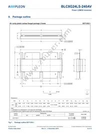 BLC8G24LS-240AVU Datasheet Page 8