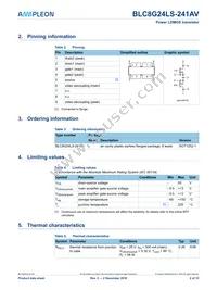 BLC8G24LS-241AVY Datasheet Page 2