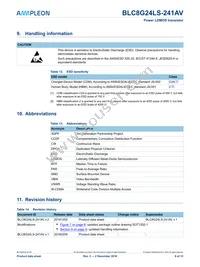 BLC8G24LS-241AVY Datasheet Page 9