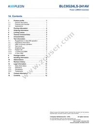 BLC8G24LS-241AVY Datasheet Page 12