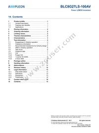 BLC8G27LS-100AVY Datasheet Page 15