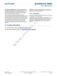 BLC8G27LS-160AVU Datasheet Page 13