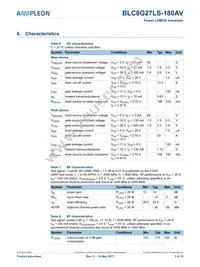 BLC8G27LS-180AVY Datasheet Page 3