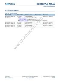 BLC8G27LS-180AVY Datasheet Page 12
