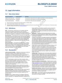 BLC8G27LS-240AVJ Datasheet Page 13