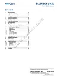 BLC8G27LS-240AVJ Datasheet Page 15