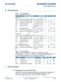 BLC8G27LS-245AVJ Datasheet Page 3